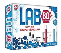 Kit De Experiências Lab 80 Brincando de Cientista Estrela