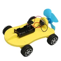 Kit de experimentos científicos: carro pneumático DIY EVA para crianças