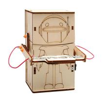 Kit de experimentos científicos DIY Coin Swallowing Robot Wood Kit de experimentos científicos DIY Coin Swallowing Robot Wood