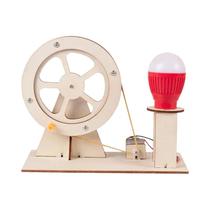 Kit De Experimentos Científicos DIY Mini Gerador De Manivela Para Crianças Brinquedo Educativo