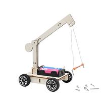 Kit de experimentos científicos: guindaste magnético de madeira DIY Kids 8+ Kit de experimentos científicos: guindaste magnético de madeira DIY Kids 8+