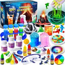 Kit de experimentos científicos JOPSHEEN 200+ para crianças com vulcão de laboratório Kit de experimentos científicos JOPSHEEN 200+ para crianças com vulcão de laboratório