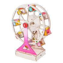 Kit de experimentos científicos: roda gigante de madeira, faça você mesmo Kit de experimentos científicos: roda gigante de madeira, faça você mesmo