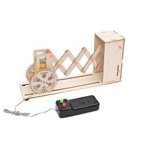 Kit de experimentos científicos STEM com controle remoto de madeira Tel Kit de experimentos científicos STEM com controle remoto de madeira Tel