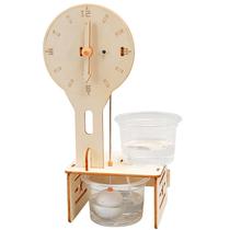 Kit de experimentos científicos STEM Wooden Water Drip Clock Kids Kit de experimentos científicos STEM Wooden Water Drip Clock Kids