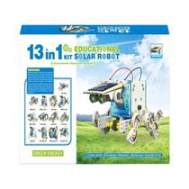 Kit De Experimentos De Robô Solar DIY Para Crianças 13 Em 1 Conjunto Educacional De Robótica Para