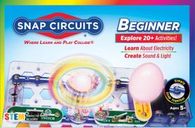 Kit de exploração eletrônica Snap Circuits Beginner SCB-20