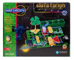 Kit de exploração Snap Circuits Green Energy Kids 8+ Years