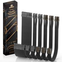 Kit de extensão de cabo PSU AsiaHorse 24Pin/4+4 EPS/6+2 PCI-E