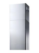 Kit de extensão de chaminé Winflo Island Range Hood em aço inoxidável