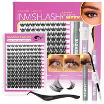 Kit de extensão de cílios AGGRAD Energy Lash Clusters D Curl Kit de extensão de cílios AGGRAD Energy Lash Clusters D Curl