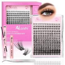 Kit de extensão de cílios AILAISHI Lash Clusters 10-18mm D Curl