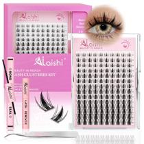 Kit de extensão de cílios AILAISHI Lash Clusters 9-16 mm 140 unidades Kit de extensão de cílios AILAISHI Lash Clusters 9-16 mm 140 unidades