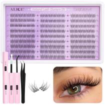 Kit de extensão de cílios ALICE Natural Lash Clusters C Curl 11-13mm Kit de extensão de cílios ALICE Natural Lash Clusters C Curl 11-13mm