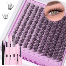 Kit de extensão de cílios ALICE Natural Lash Clusters C Curl Kit de extensão de cílios ALICE Natural Lash Clusters C Curl