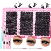 Kit de extensão de cílios ALPHONSE Volume Lash Clusters 60D+80D+100D