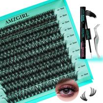 Kit de extensão de cílios AMZGIRL 200PCS Clusters 9-16mm à prova d'água Kit de extensão de cílios AMZGIRL 200PCS Clusters 9-16mm à prova d'água