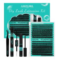 Kit de extensão de cílios AMZGIRL LASH 280 cílios individuais