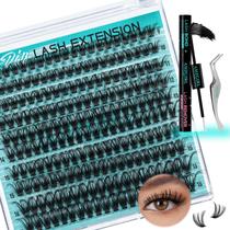 Kit de extensão de cílios AMZGIRL LASH Lash Clusters 200 unidades 70D D Curl