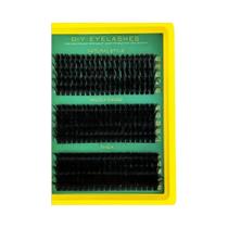 Kit De Extensão De Cílios DIY Amigável Para Iniciantes, Cílios Fluffy De Comprimentos Mistos Kit De Extensão De Cílios DIY Amigável Para Iniciantes, Cílios Fluffy De Comprimentos Mistos