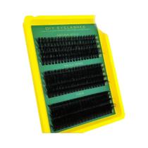 Kit De Extensão De Cílios DIY Amigável Para Iniciantes, Cílios Volumosos De Comprimentos Mistos