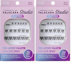 Kit de extensão de cílios FALSCARA STUDIO com 18 grupos de cílios de 8 a 12 mm Kit de extensão de cílios FALSCARA STUDIO com 18 grupos de cílios de 8 a 12 mm