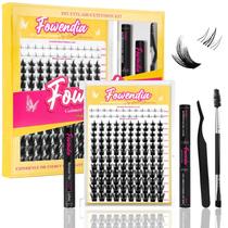 Kit de Extensão de Cílios Falsos Fowendia DIY à Prova d'Água Kit de Extensão de Cílios Falsos Fowendia DIY à Prova d'Água