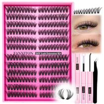 Kit de extensão de cílios FANXITON 40D+50D Natural Lash Clusters