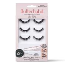 Kit de extensão de cílios FlutterHabit Flirt Retail Lash Kit