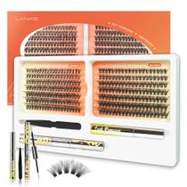 Kit de extensão de cílios LANKIZ MuseV+ C 280 unidades de grupos de cílios