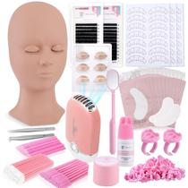 Kit de extensão de cílios Pretty memory 152 unidades com manequim de cílios