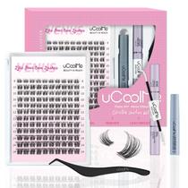 Kit de extensão de cílios UCOOLME Venus Lash Clusters D Curl Kit de extensão de cílios UCOOLME Venus Lash Clusters D Curl