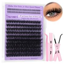 Kit de extensão de cílios Yawmaica Lash Clusters 200D Volume Kit de extensão de cílios Yawmaica Lash Clusters 200D Volume