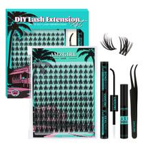 Kit de Extensión de Pestañas AMZGIRL Fairy Lash Clusters 144 piezas Kit de Extensión de Pestañas AMZGIRL Fairy Lash Clusters 144 piezas