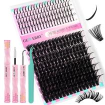 Kit de extensões de cílios GEMERRY Lash Clusters 80D de comprimento 12-21 mm Kit de extensões de cílios GEMERRY Lash Clusters 80D de comprimento 12-21 mm