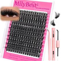 Kit de Extensões de Cílios MilyBest 100D Curvatura D 10-18 mm Kit de Extensões de Cílios MilyBest 100D Curvatura D 10-18 mm