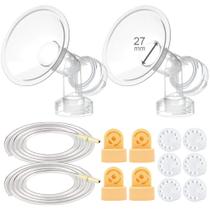 Kit de Extractor de Leche Maymom con Escudos de 27 mm, 4 Válvulas y 6 Membranas