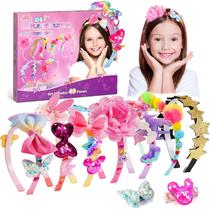 Kit de fabricação de bandanas para acessórios de cabelo SYOKZEY para meninas de 3 a 12 anos