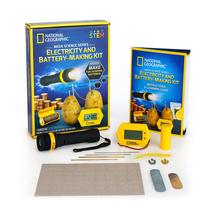 Kit de fabricação de baterias NATIONAL GEOGRAPHIC Potato Clock + Flashlight