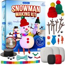 Kit de fabricação de bonecos de neve Dan & Darci para crianças de 6 a 8 anos