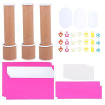 Kit de fabricação de caleidoscópios: 3 conjuntos DIY Educational Science Kit de fabricação de caleidoscópios: 3 conjuntos DIY Educational Science
