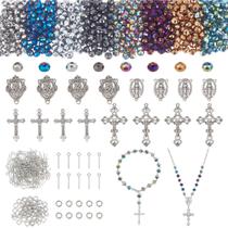 Kit de fabricação de joias PH PandaHall Rosary 646 unidades, conjunto de Páscoa