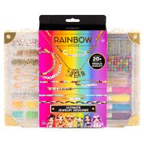 Kit de fabricação de joias Rainbow High Ultimate com mais de 20 peças Kit de fabricação de joias Rainbow High Ultimate com mais de 20 peças