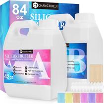 Kit de fabricação de moldes de silicone CHANGTIKEJI 2500ml de gel de sílica elástico Kit de fabricação de moldes de silicone CHANGTIKEJI 2500ml de gel de sílica elástico