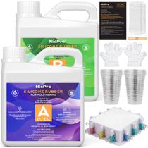 Kit de fabricação de moldes de silicone Nicpro 2.2L 15A Platinum Silicone