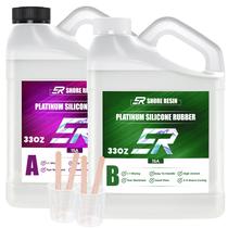 Kit de fabricação de moldes de silicone SHORE RESIN 2L Platinum Silicone Kit de fabricação de moldes de silicone SHORE RESIN 2L Platinum Silicone