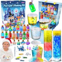 Kit de fabricação de poções JOPSHEEN para crianças com 20 frascos de poções Kit de fabricação de poções JOPSHEEN para crianças com 20 frascos de poções