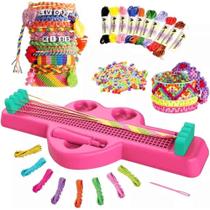 Kit de Fabricação de Pulseira de Amizade para Meninas DIY Domni