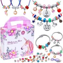 Kit de Fabricação de Pulseiras COO&KOO Unicorn - Para Meninas de 8 a 12 Anos