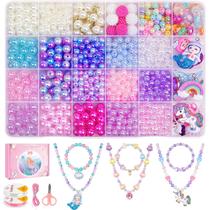 Kit de fabricação de pulseiras DUDUCOFU 900 unidades de sereia para meninas e crianças Kit de fabricação de pulseiras DUDUCOFU 900 unidades de sereia para meninas e crianças